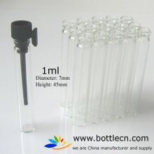 1ml D7 H45 small bottle, small mouth glass bottle