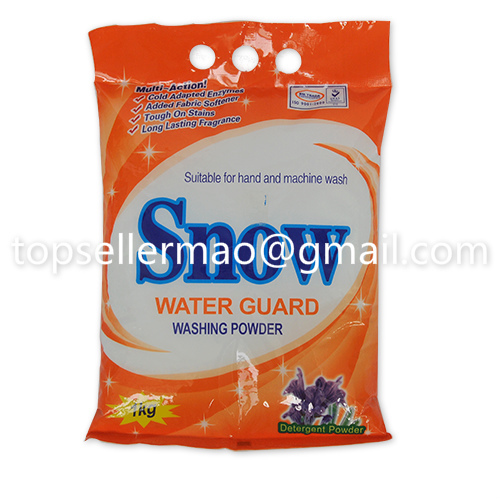 Laundry washing detergent powder