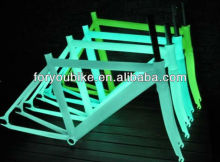 700c Frame and fork fixed gear bike track bike single speed bike fixie bike bicycle wiht CE Glow frame and fork