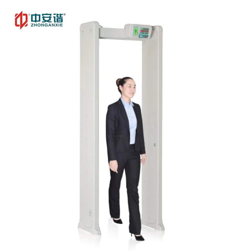 6/12/18 Zones Professional Multi-Zone Security Gate Archway Body Scanner Airport Walk-Through Metal Detector