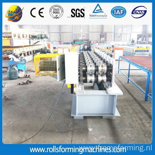 Staircase handrailing roll forming machine