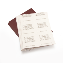 HERCULEES Aluminum Oxide Abrasive Sand Cloth Sheet for Machinery