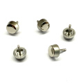 Steel Watch Pusher Button Crown For Wrist Watch