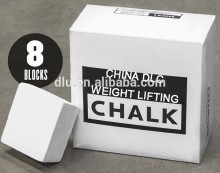 Weight lifting chalk block chalk brick chalk cake