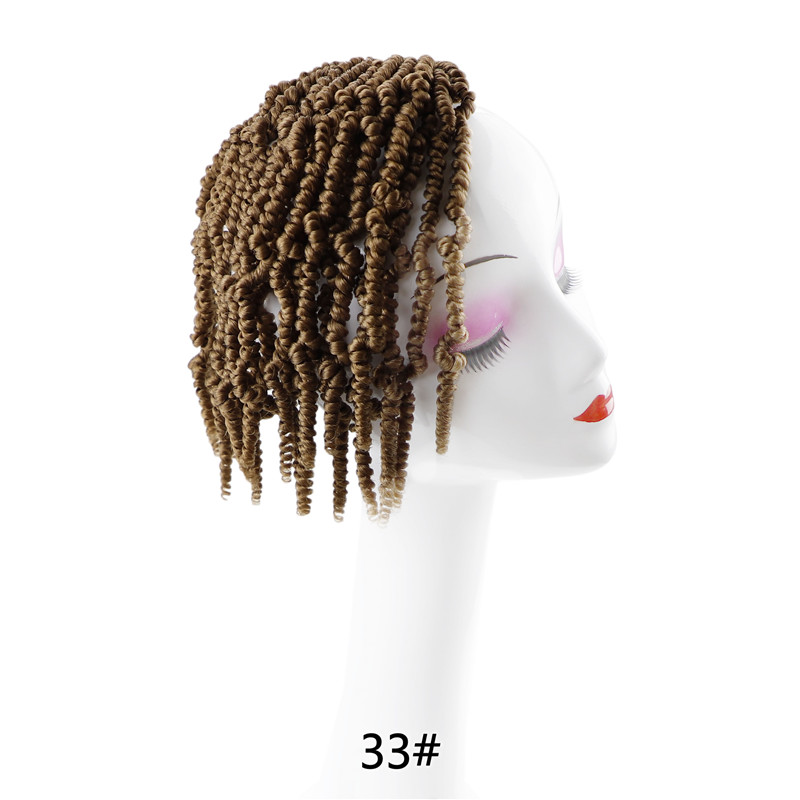 Bomb passion twist crochet hair, pre-twisted crochet braids, mini twist bounce passion twist spring twists