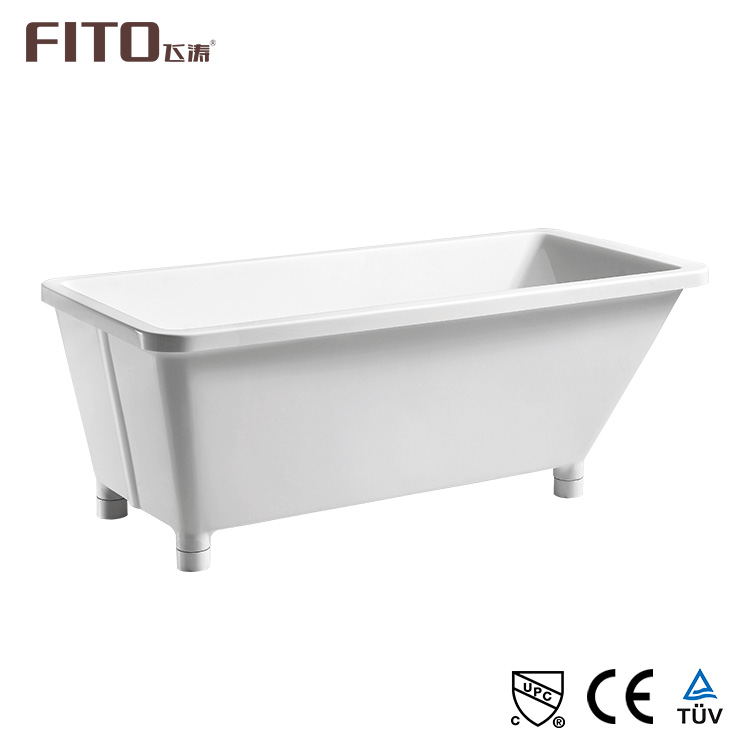 Good Quality 10 Years Warranty Extra Large Square Pedestal Bath Tub Bathtub