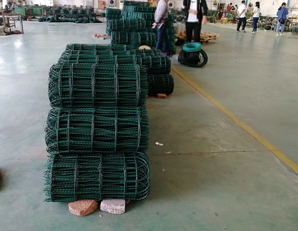 400mm High Green PVC Coated Border Fence