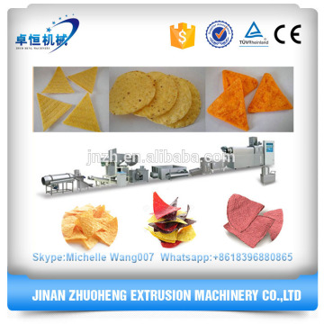 Extruded Doritos/Tortilla/corn chips machine process line