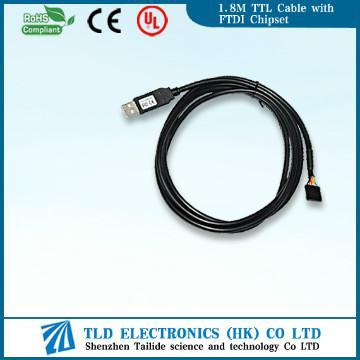 1.8M USB TTL Cable with FTDI Chipset