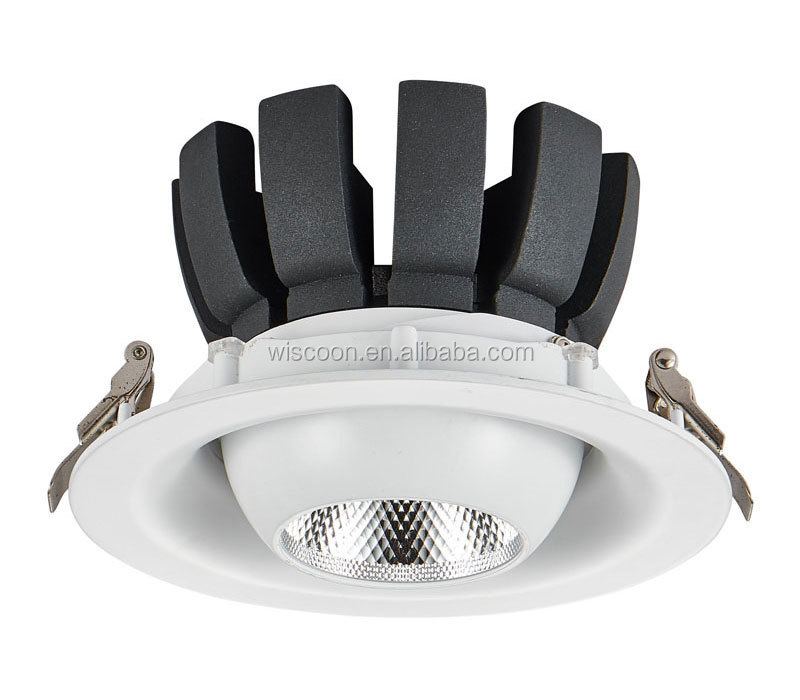 Single recessed trimless led downlight COB 30W latest design high quality reliable seller