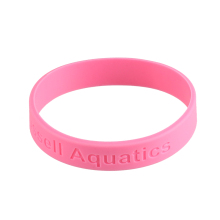 Personalized Custom Logo Silicone Bracelet OEM Manufacturer Free Mock Up