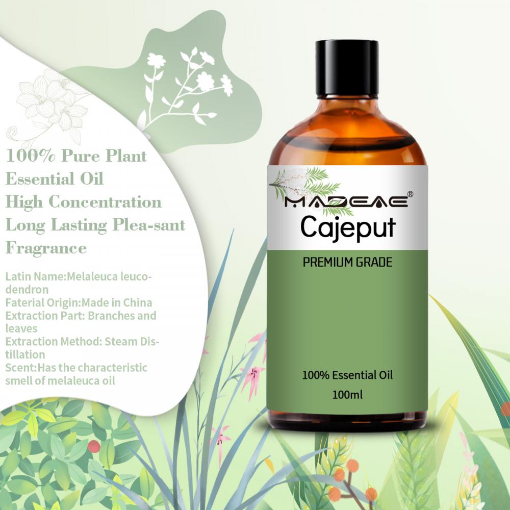 100% pure natural Cajeput Oil High quality For Fragrance