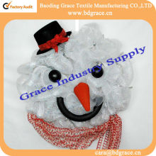 how to make a deco mesh ribbon garland