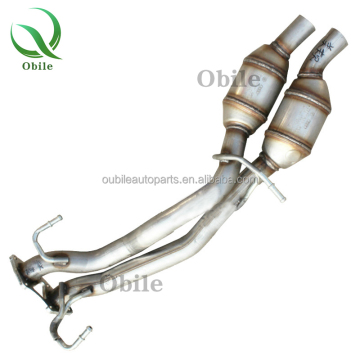 Exhaust Second Part Catalytic Converters Three Way Catalyst for Porsche 3.6 Middle Part