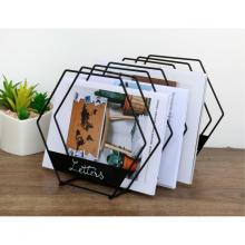 24144Metal book holder desk book stand