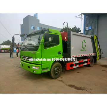 Dongfeng 9CBM/6tons Garbage Collector/Disposal Truck