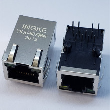 J1011F21PNL 1 Port Through Hole 100 Base-T Magnetic Modular RJ45 Jacks