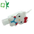 แมวน่ารัก Anti-bacterial Alcohol Sanitizer Silicone Holder