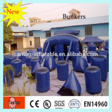 Hot Sale New Design Paintballs Type Inflatable Paintball Bunkers for Outdoor Shooting for Adults Play