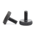 DIN653 Carbon Steel Flat Head Knurled Thumb Screws