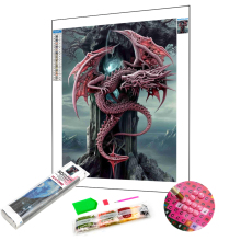 Diamond Supply Co. The Mighty Dragon Paint by Numbers Kit