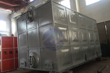 Excellent performance of the incinerator boiler