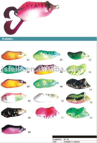 soft Frog Fishing Lure