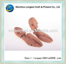 metal tube smart cedar wooden shoe trees/cedar shoe tree