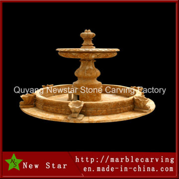 Stone Carving Water Feature Garden Fountain (NS-245)