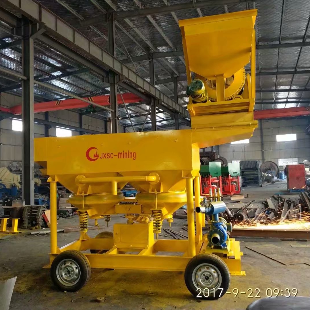 JXSC Gold Processing Plant Gold Jigging Concentrator Mining Separator Jig Machine