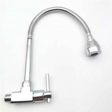 Lead-Free Hot And cold Water with flexible spout 2-function Brass stainless steel zinc spray kitchen sink taps faucet