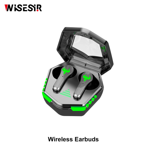 Bluetooth 5.2 Built-in Mic Gaming Wireless Earbuds