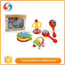 Mini funny kids educational toys plastic musical instrument bell for baby