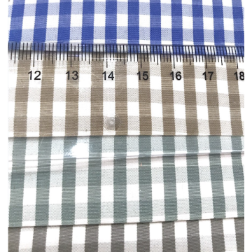 Polyester Cotton Plaid Fabric