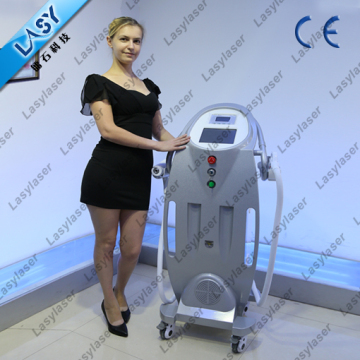 e-light ipl rf nd yag laser multifunction machine