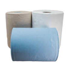 Wholesale Blue Highly Absorbent Kitchen Paper Towels Rolls