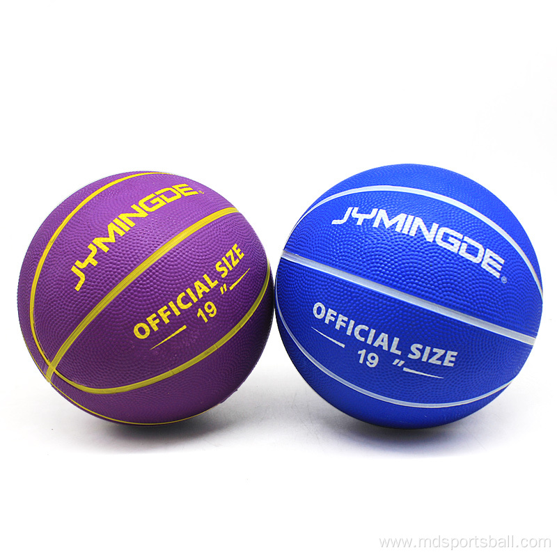 custom size 1 mini rubber basketball for kids