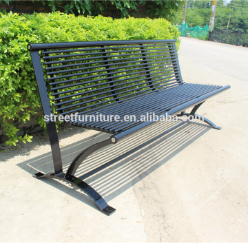 Hot sale whether resistant metal urban bench outdoor seat/park seat