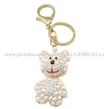 Interested In Bear Rhinestone Keychains, OEM Orders are Welcome