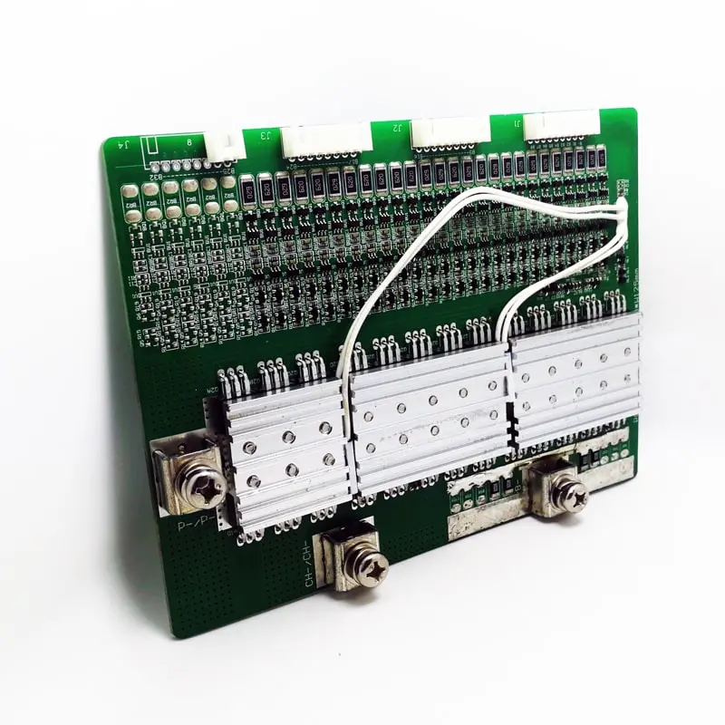 16s~32s C: 20A D: 80A PCM BMS for 118.4V Li-ion Li-Polymer 102.4V LiFePO4 Battery Pack with Balance (PCM-L32S60-C96)