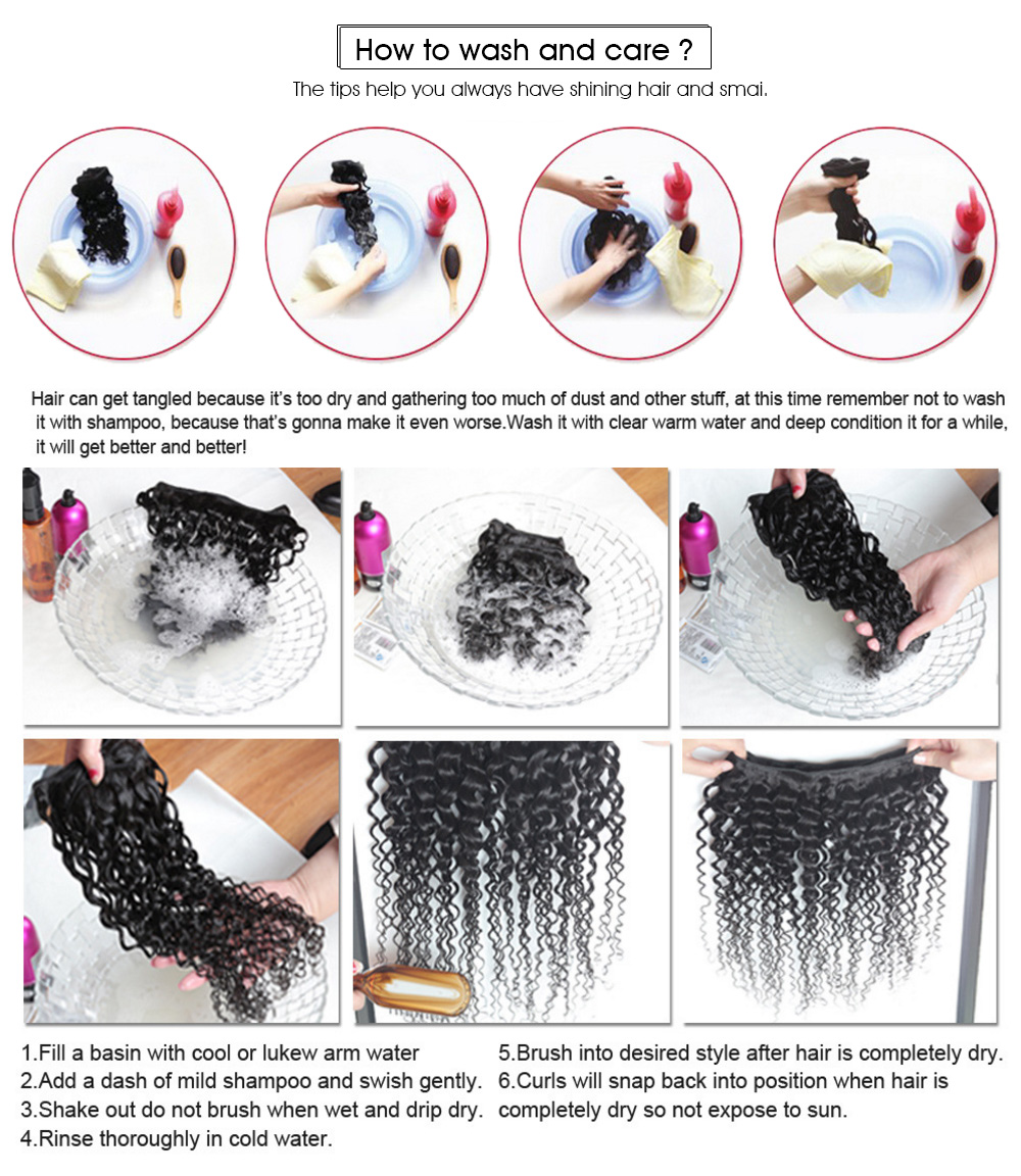 Peruvian Hair Bundle With Closure Transparent Lace Straight Original Human Hair 1B613 Closure with Baby Hair