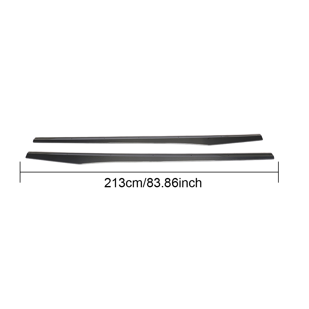 CLS Class Carbon Fiber Side Sill Skirts for Mercedes Benz C257 AMG CLS400 CLS550 4-Door 2018-2019