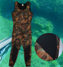 oem service 5mm camouflage men wetsuit for kayaking