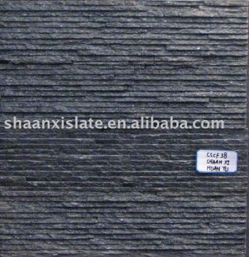black lightweight cultured stone