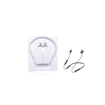 Nampan blister plastik earphone persegi panjang desain OEM