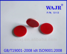 S113 Red PTFE white Silicone red PTFE septa Vials top Crimp