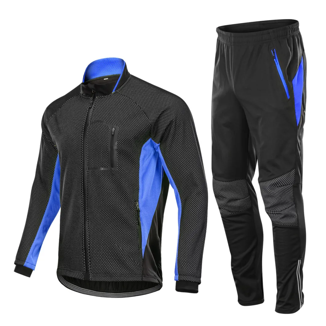 Custom Winter Mens Mountain Bike Bicycle Clothing Waterproof Plus Size Cycling Suits