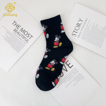 Korean cartoon Mickey Mouse mid socks trendy socks