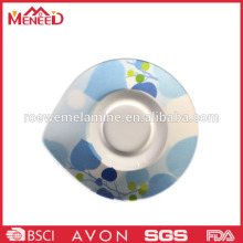 Plastic chip and dip, 2 devided cheap dinner plate