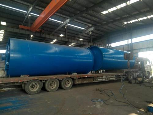 latest used tyre pyrolysis to oil machines